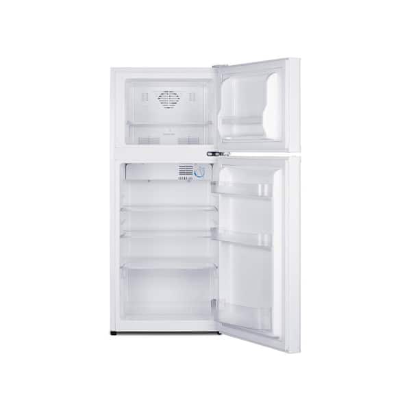 Summit Appliance 4.3 cu. ft. Top Freezer Refrigerator in White