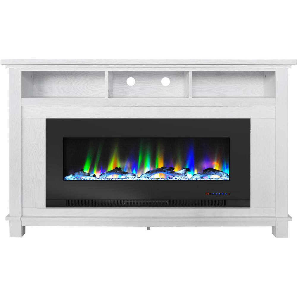 Cambridge San Jose 58 in. Freestanding Electric Fireplace Entertainment