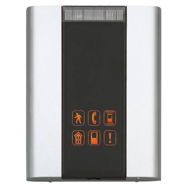 Honeywell 6 Tune Battery Powered Door Chime Quiet Alert with Flashing Indicator with 450 ft. Range