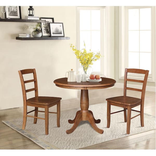 36 inch deals diameter dining table