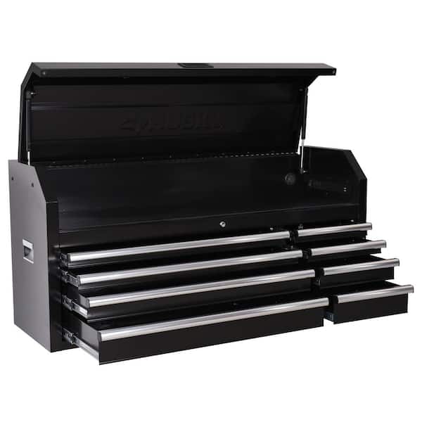Husky Modular Tool Storage 52 in. W x 16 in. D Standard Duty Black Top Tool Chest