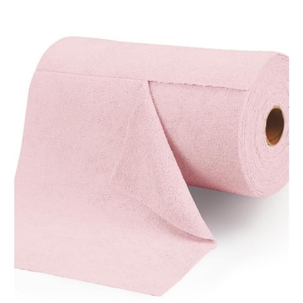 ITOPFOX 6.89 in. x 6.89 in. Microfiber Cleaning Cloth Roll Reusable Washable Rags