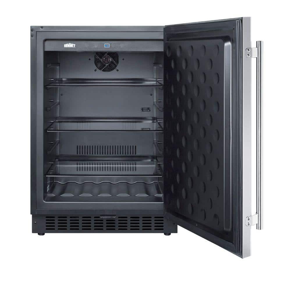 4.6 cubic foot refrigerator with freezer