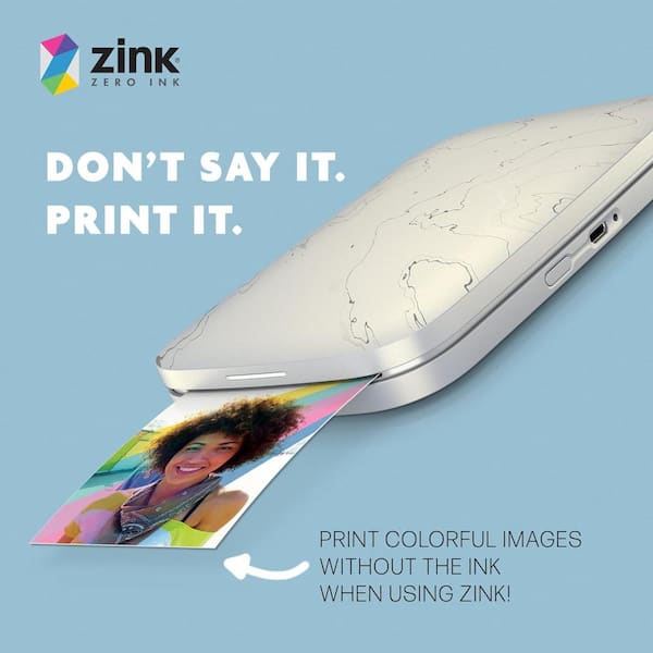 HP Sprocket 2.3 x 3.4" Premium Zink Sticky Back Photo Paper