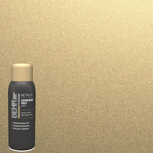 11 oz. #SP-208 Champagne Gold Matte Interior/Exterior Metallic Spray Paint Aerosol