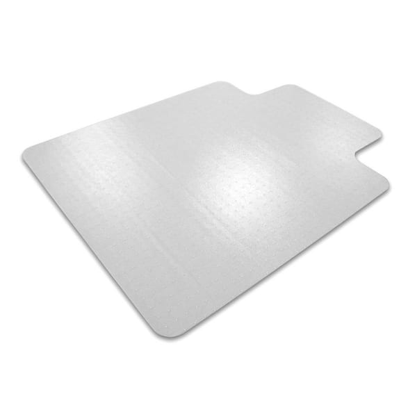 Advantagemat Clear Vinyl Lipped Indoor Chair Mat for Carpets up to 1/4 in.-45 in. x 53 in.