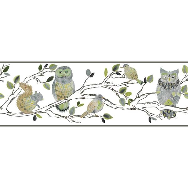 York Wallcoverings Brothers and Sisters V Forest Friends Wallpaper Border