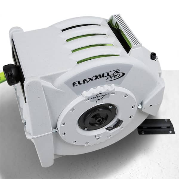 Reviews for Flexzilla 1/2 in. dia. X 70 ft. Retractible Water Hose Reel  with Levelwind Technology