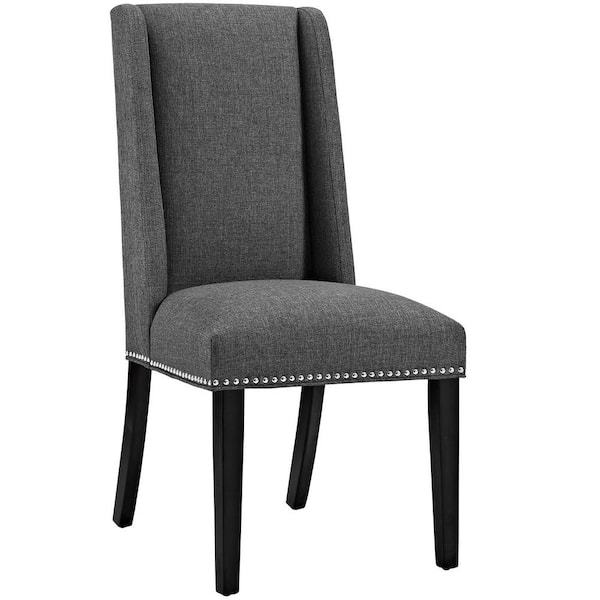 MODWAY Baron Gray Fabric Dining Chair