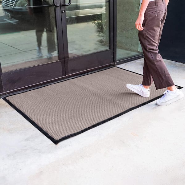  Envelor Door Mat Indoor/Outdoor Mats for Home Entrance Low  Profile Doormat Indoor Floor Mat Patio Entry Mat Heavy Duty Mat Garage Door  Mat Entrance Thin Door Mat, Chevron, 24 x 36