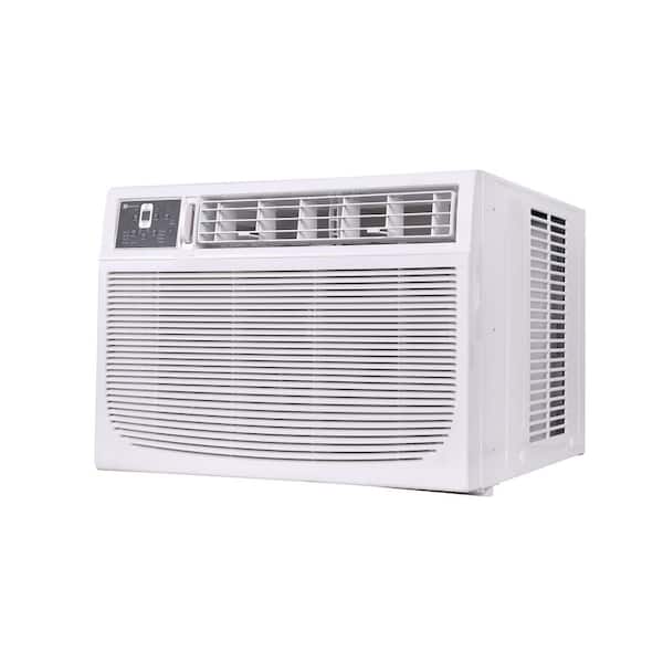 Seasons 12,000 BTU 230/208-Volt Window Air Conditioner with Heat for 550 sq  ft in White SW12R2-H - The Home Depot