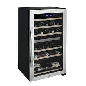 Cascina Series Digital 28-Bottle Single Zone Wine Cellar Cooling Unit in Stainless Steel
