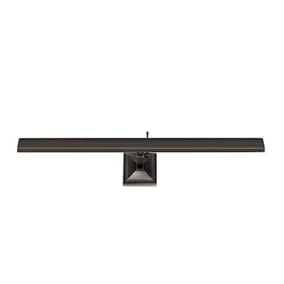 Hemmingway 24 in. Rubbed Bronze LED Adjustable Picture Light, 2700K