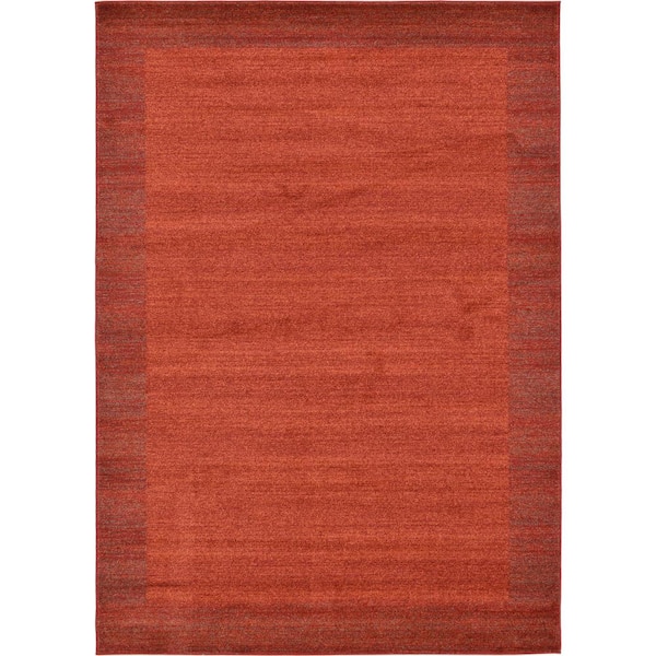 Unique Loom Del Mar Abigail Terracotta 7' 0 x 10' 0 Area Rug