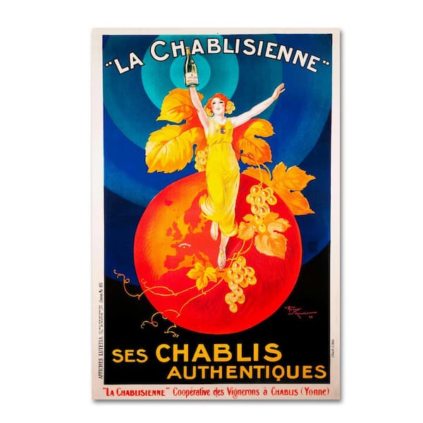 Trademark Fine Art Vintage Lavoie 'Ad 31' Canvas Unframed Photography Wall Art 30 in. x 47 in
