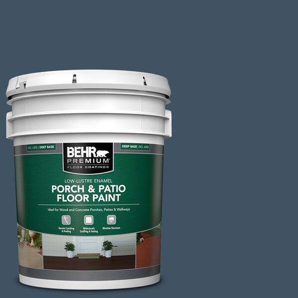 5 gal. #560F-7 Twilight Chimes Low-Lustre Enamel Interior/Exterior Porch and Patio Floor Paint