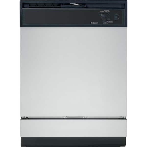 Hotpoint Front Control Dishwasher in Stainless Steel