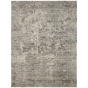 Camilla Grey 11 ft. x 15 ft. Abstract Area Rug