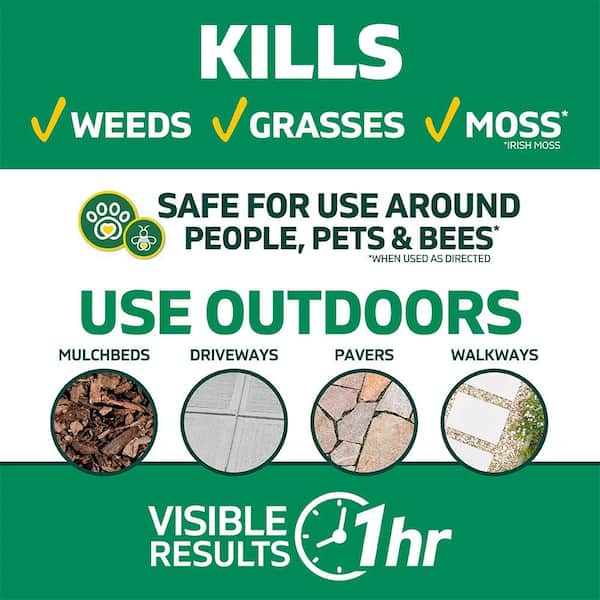 64 oz. Snap and Spray Weed and Grass Killer Powered Trigger Starter Kit