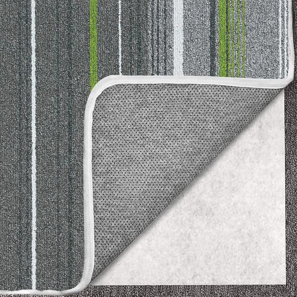 Wellco 2 ft. x 6 ft. Rectangle Non-Slip Grip Rug Pad Felt Protective Cushion 0.07 in. Thick