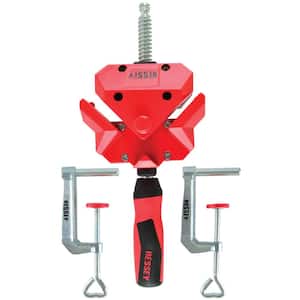 BESSEY 7 in. Capacity Parallel Wood Hand Screw Clamp with 5 in. Throat  Depth LHS10 - The Home Depot