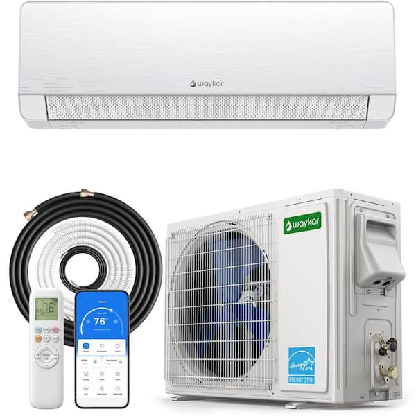 22 SEER2 1-Zone 12,000 BTU 115V Ductless Energy Star Mini Split Air Conditioner with Heat Pump Cools Up to 750 sq. ft.