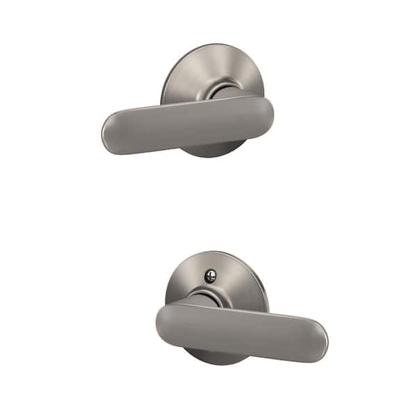 Schlage Accent Satin Brass Interior Hall/Closet Passage Door Handle