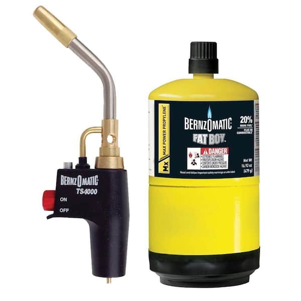 Bernzomatic Fat Boy Mapp Pro Torch Kit 330171 - The Home Depot