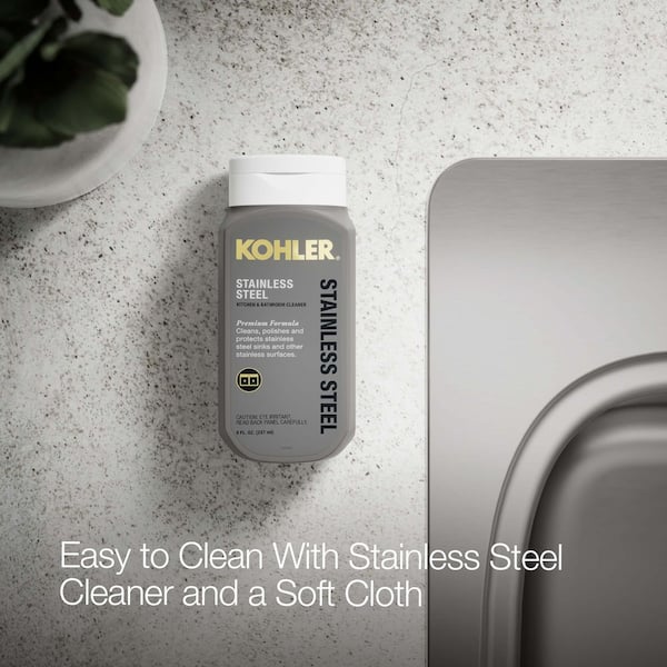 KOHLER Verse 33 in. Drop-in Double Bowl 18-Gauge Stainless Steel