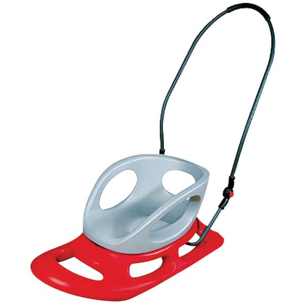 Flexible Flyer 933 Collapsible Toddler Sleigh in Red