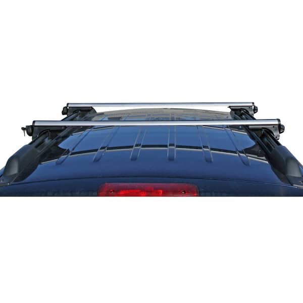 PARTOL Universal Roof Rack Crossbars 48 Aluminum Roof Rail Cross Bar  Luggage Rack Cargo Carrier with 3 Pair of Mounting Clamps Fit Most Vehicle  Car