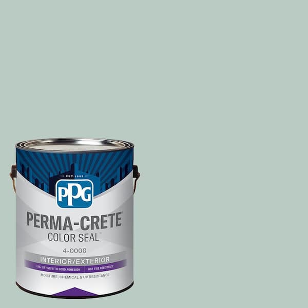 Perma-Crete Color Seal 1 gal. PPG1136-4 Blue Shamrock Satin Interior/Exterior Concrete Stain