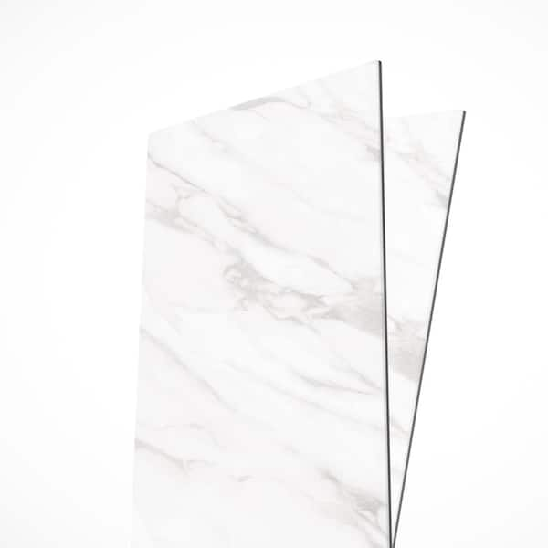 Architec Marble-Look Polypropylene Cutting Board - White 12 in x