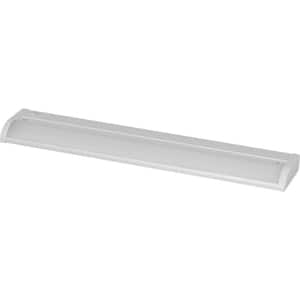 18 in. LED White Modern Linear Undercabinet Light Fixture for Counters