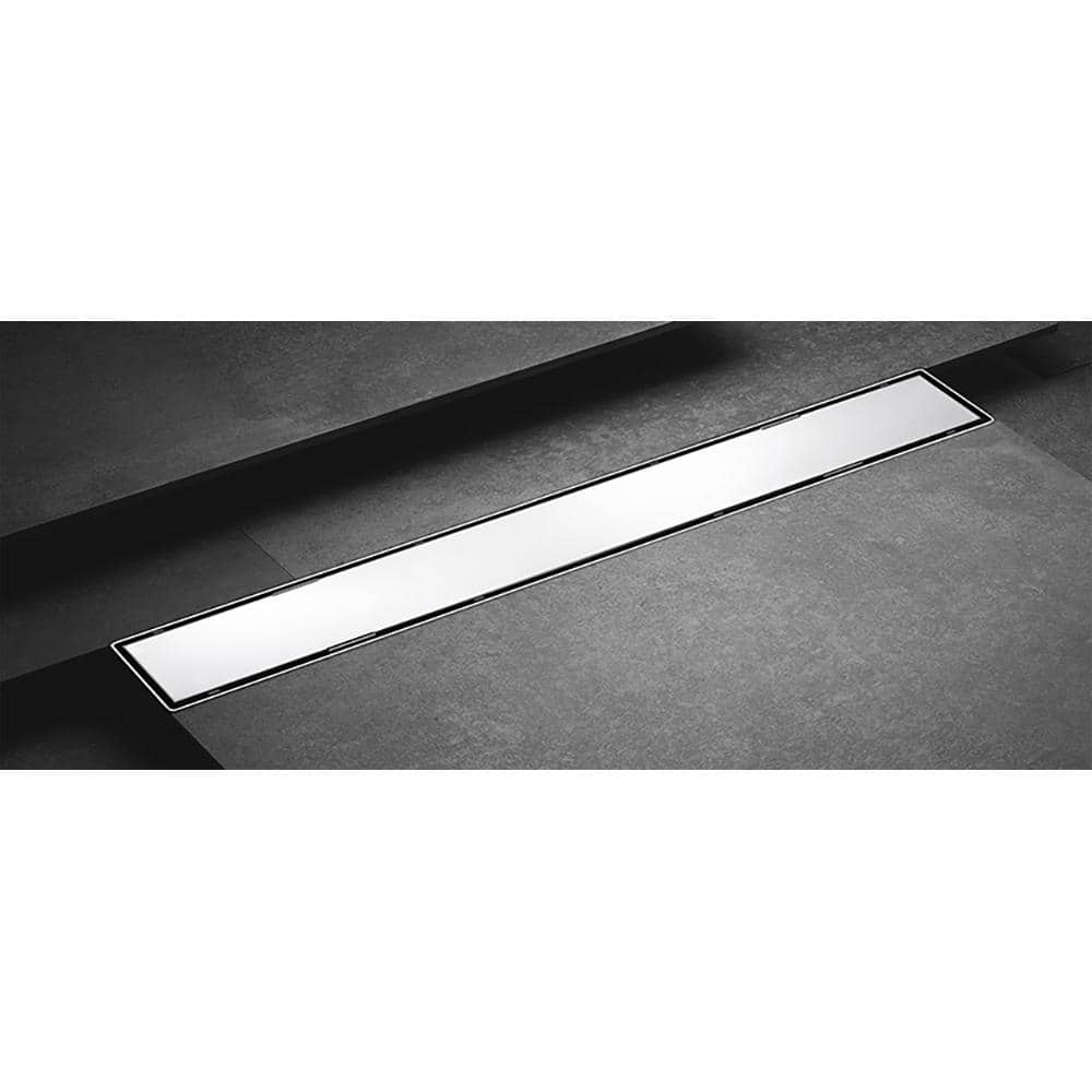 Mediterraneo 36 in. Linear Shower Drain, Lines Design ZAD36L The