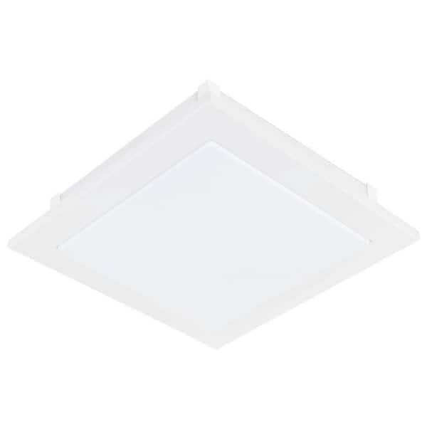 EGLO Auriga 1-Light White LED Wall/Ceiling Light
