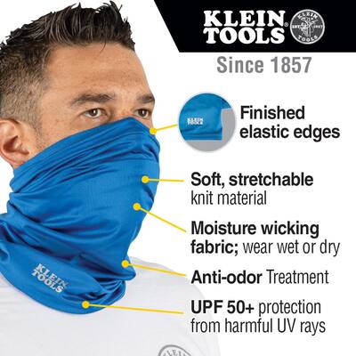 Neck and Face Cooling Band
