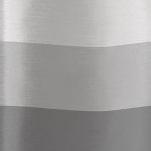 Chateau Black Pearl Stripe Light Filtering Grommet Top Curtain, 54 in. W x 96 in. L (Set of 2)