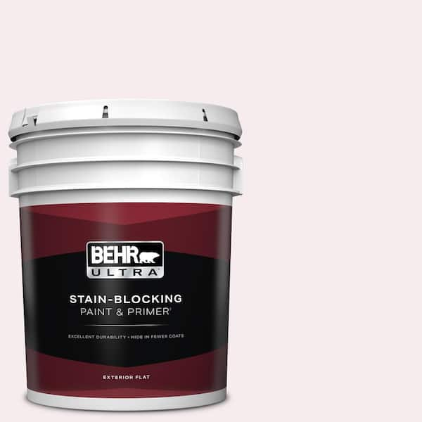 BEHR ULTRA 5 gal. #680E-1 First Blush Flat Exterior Paint & Primer