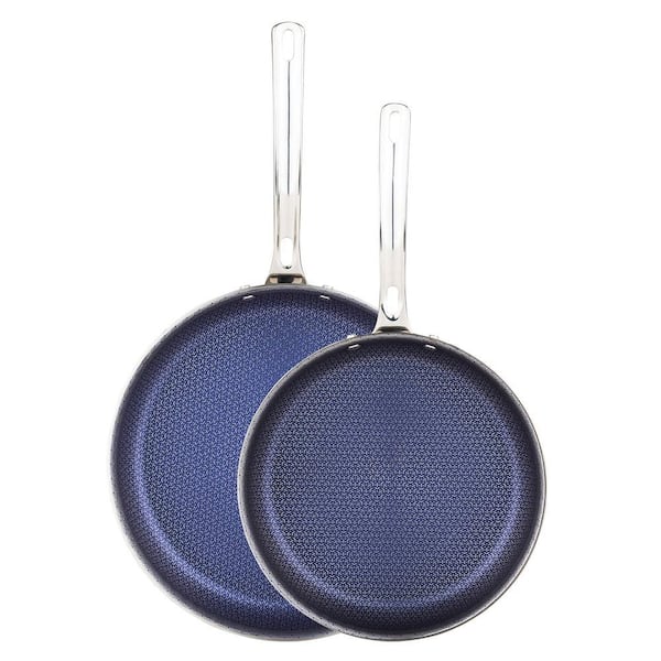 3-Ply 2-Piece Stainless Steel Hybrid Plus Nonstick Fry Pan set