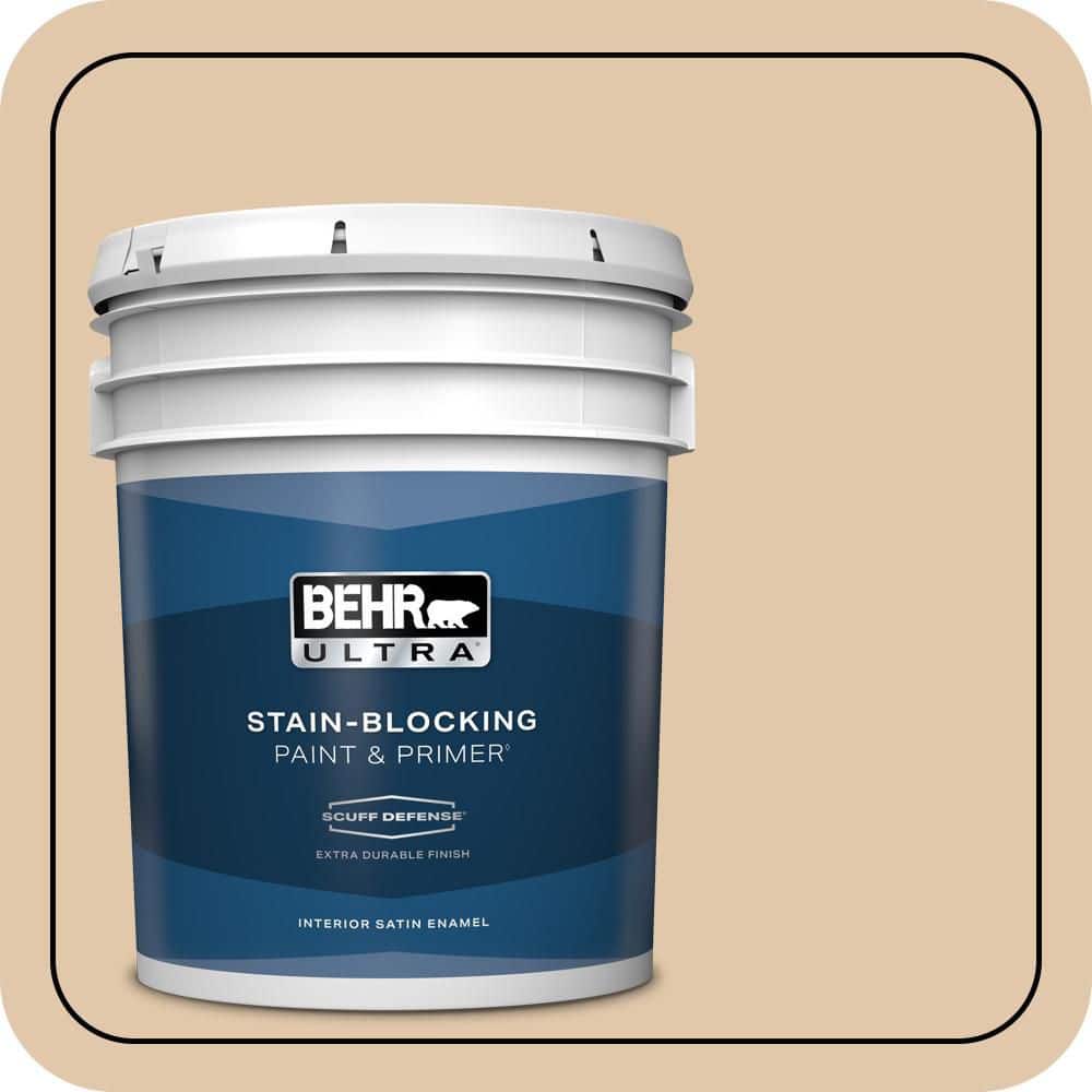 5 gal. #MQ2-08 Irish Cream Extra Durable Satin Enamel Interior Paint & Primer price history on PriceWatchPro
