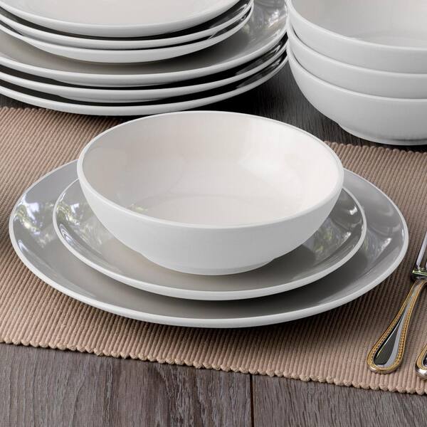 Noritake Colorwave White 10.5 in. (White) Stoneware Coupe Dinner