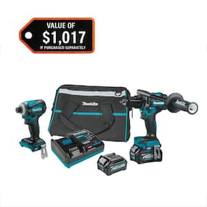 40V Max XGT Brushless Cordless 2-Pc. Combo Kit (Hammer Driver-Drill/Impact Driver) 2.5Ah