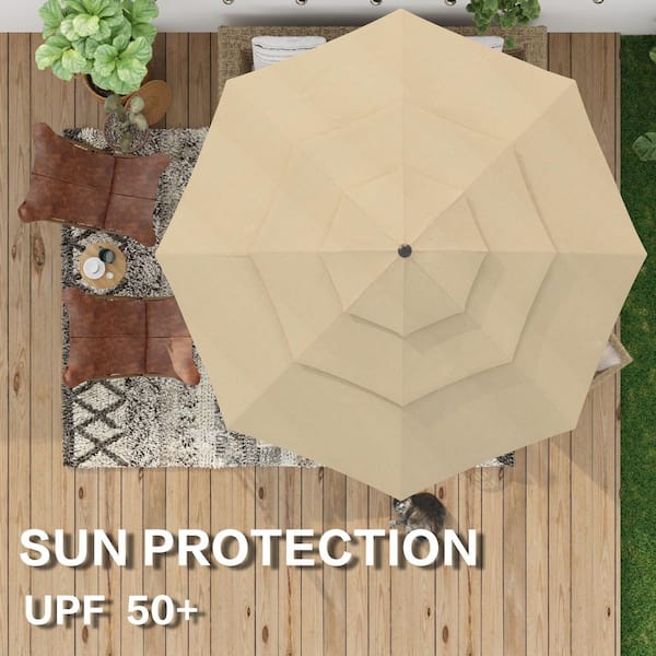 Have a question about FUFU&GAGA 11 ft. Outdoor Beach Umbrella with