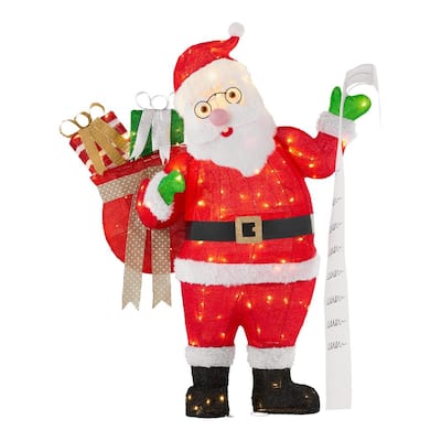 Santa - Christmas Yard Decorations - Outdoor Christmas Decorations ...