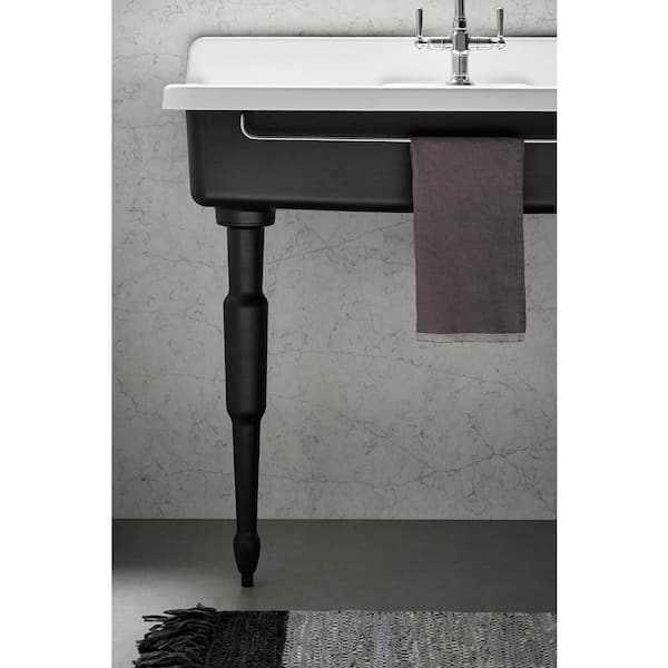 KOHLER Farmstead Contemporary Legs in Iron Black