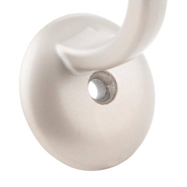 EVERMARK Stair Parts 601-B-MD Brushed Nickel Stair-Rail Wall Bracket Accessory