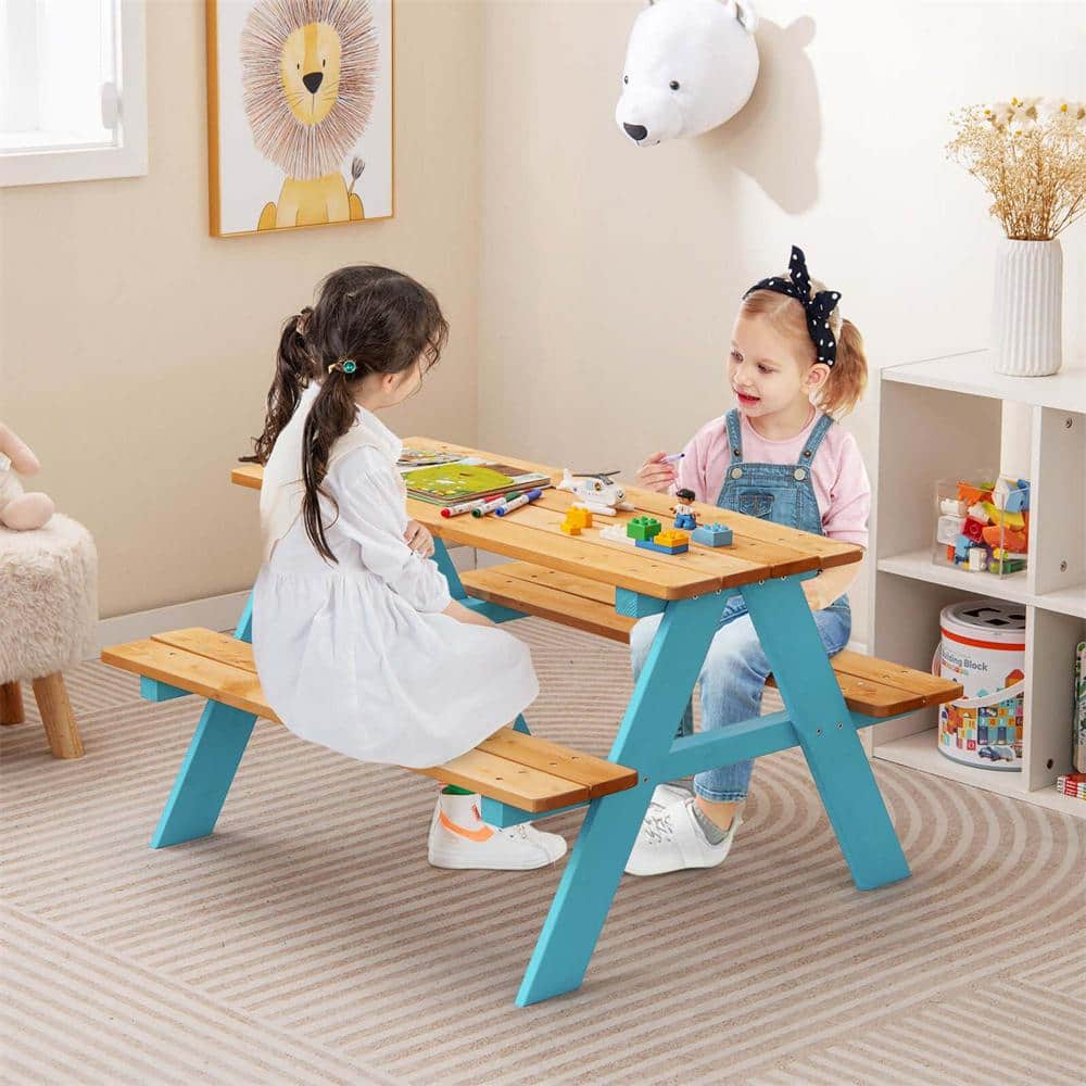 Kids bench table sale