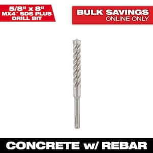 Milwaukee 5/16 in. x 6 in. 4-Cutter SDS-PLUS Carbide Drill Bit 48