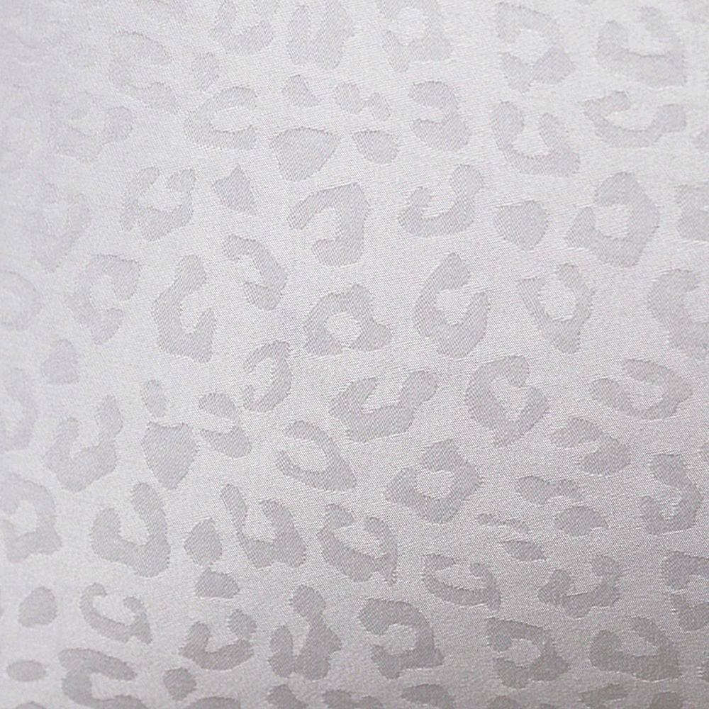 Standard White Down Leopard Jacquard Pillow with 300 Thread Count